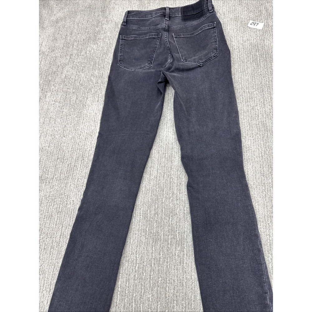 Gap Vintage Slim Sky High Jeans Zero Regular Inseam 25 Color Black #297 - Picture 14 of 16